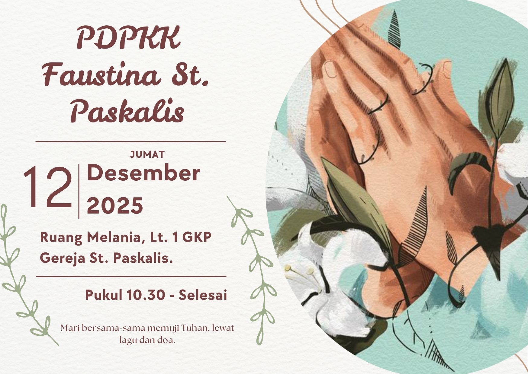 PDKK Faustina 12 Des