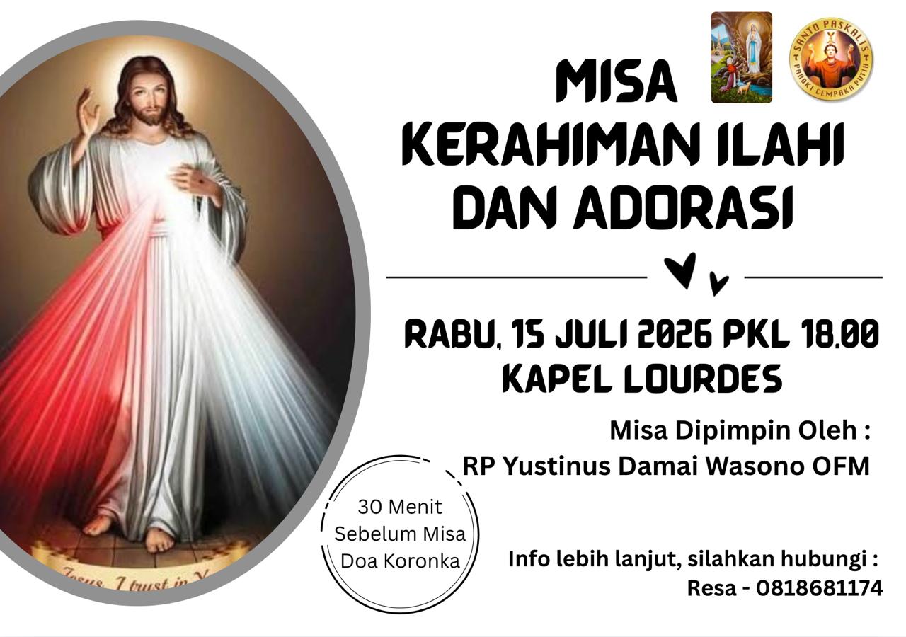 Misa Kerahiman Kapel 15 Juli