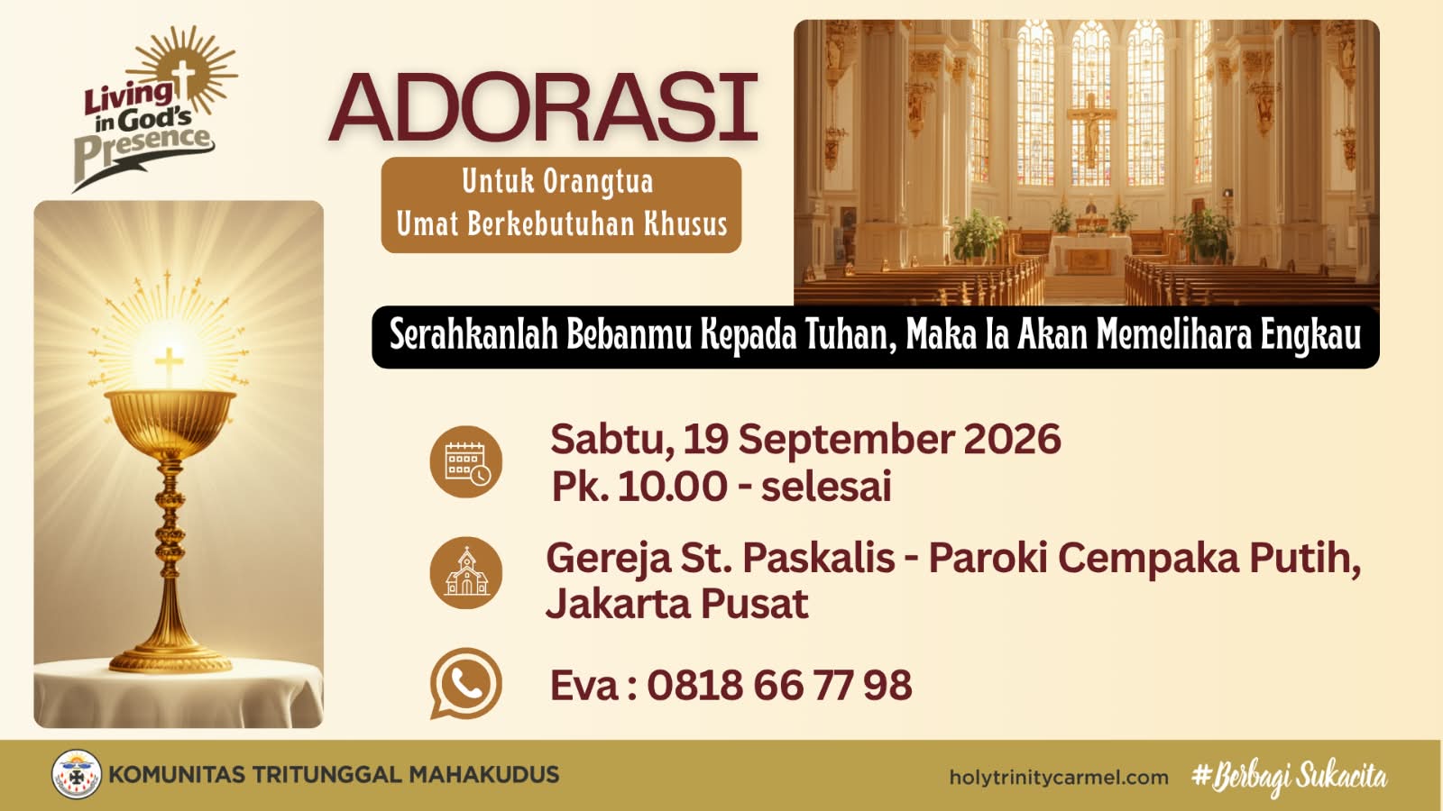 Adorasi UBK 19 September