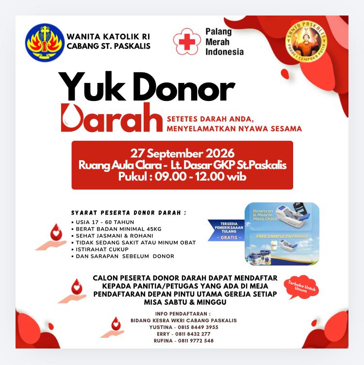 Flyer Donor Darah