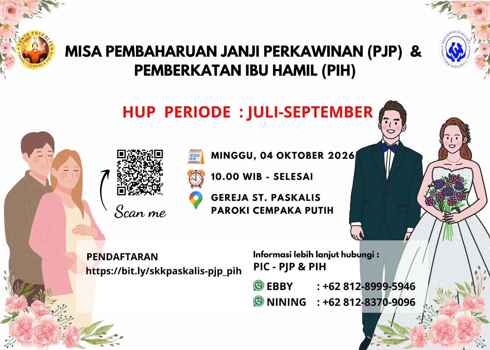 Misa PJP dan PIH 4 Oktober