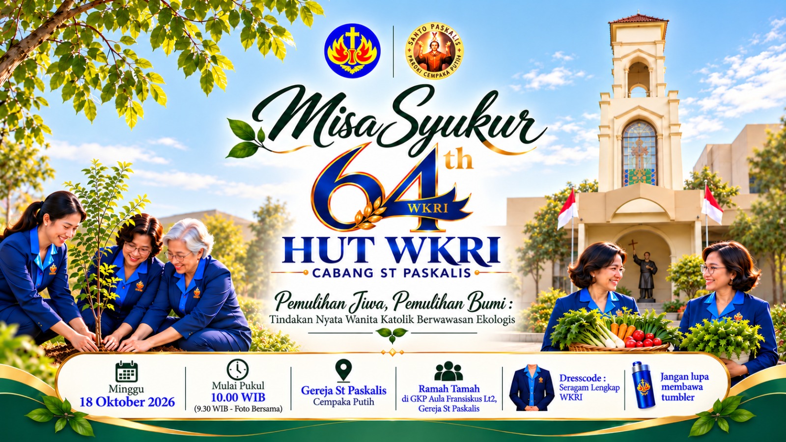 Misa Syukur HUT WK